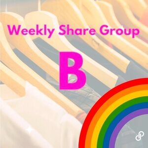 Weekly Poshmark Share Group 🩵 April 13 thru April 18